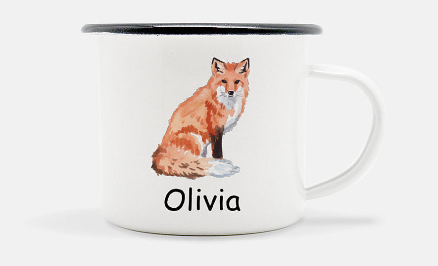 Personalized Fox Mug