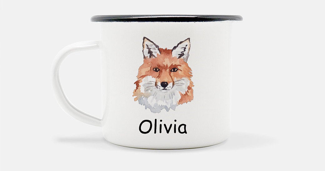 Personalized Fox Mug