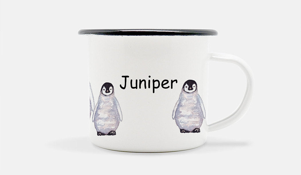 Personalized Penguin Mug