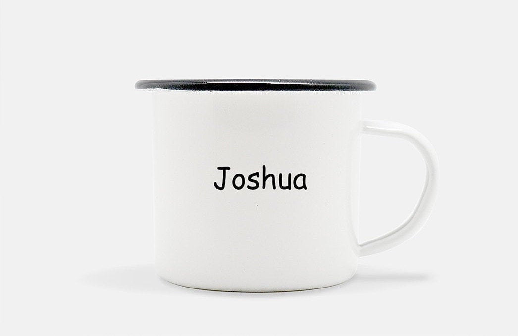 Personalized Year of the Ox Enameled Mug