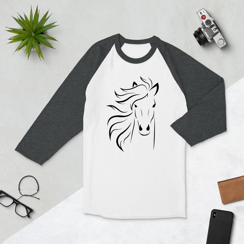 Wild Horse Baseball Shirt