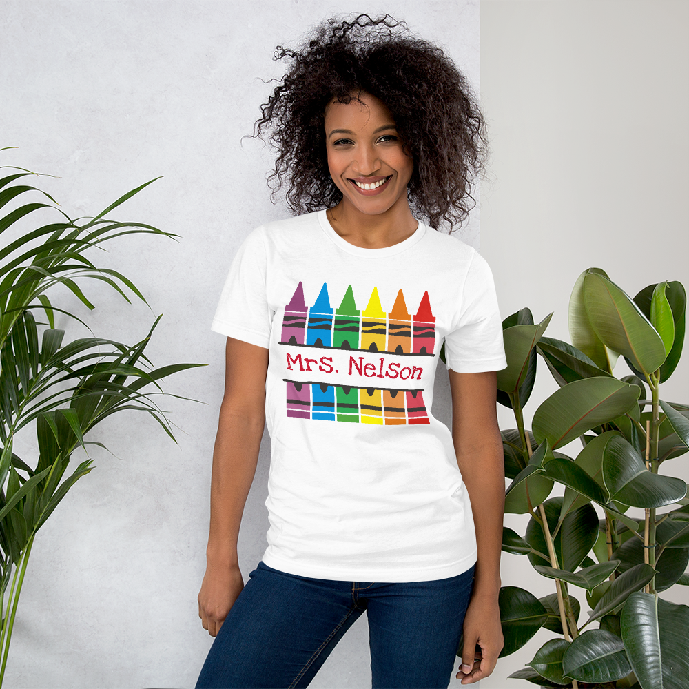 Personalized Crayon T-Shirt!