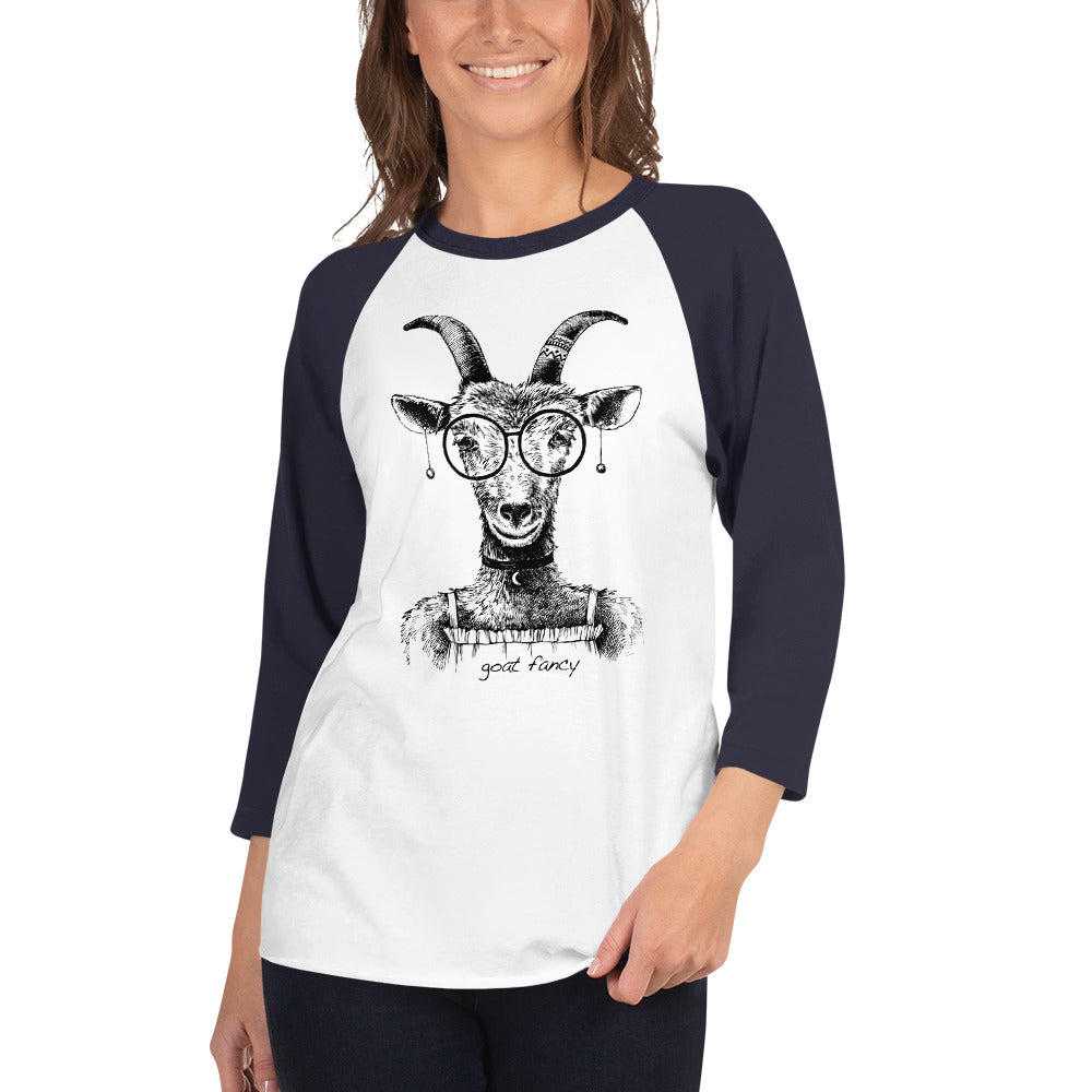 Goat Fancy Baseball Shirt