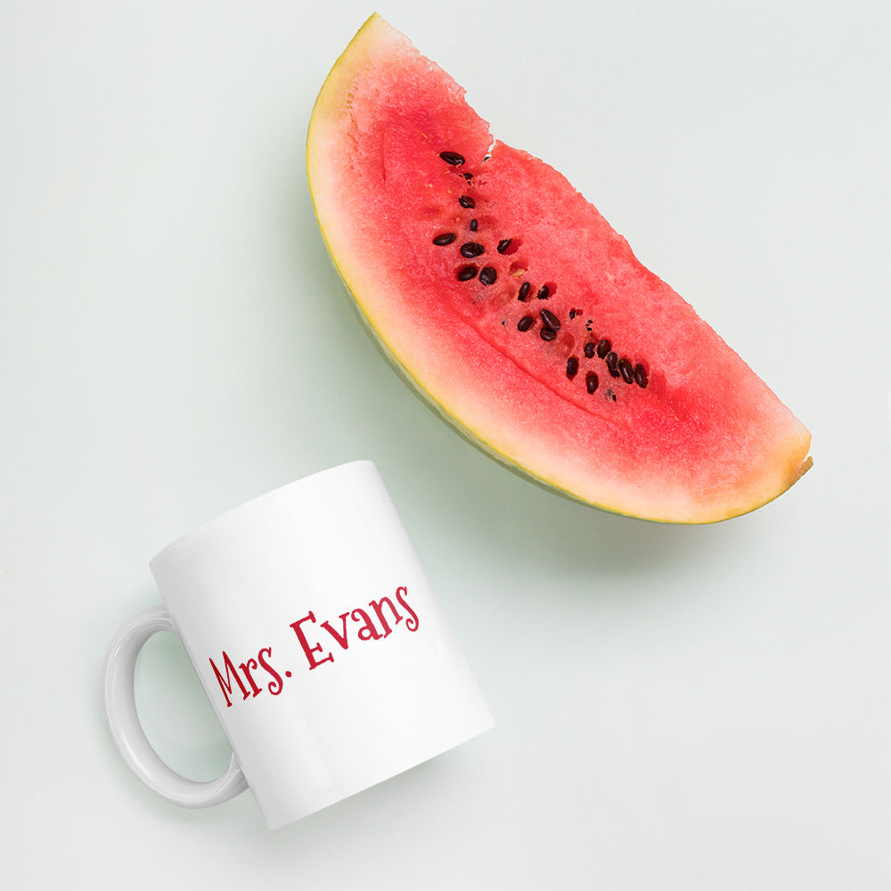 Personalized Teacher Mug