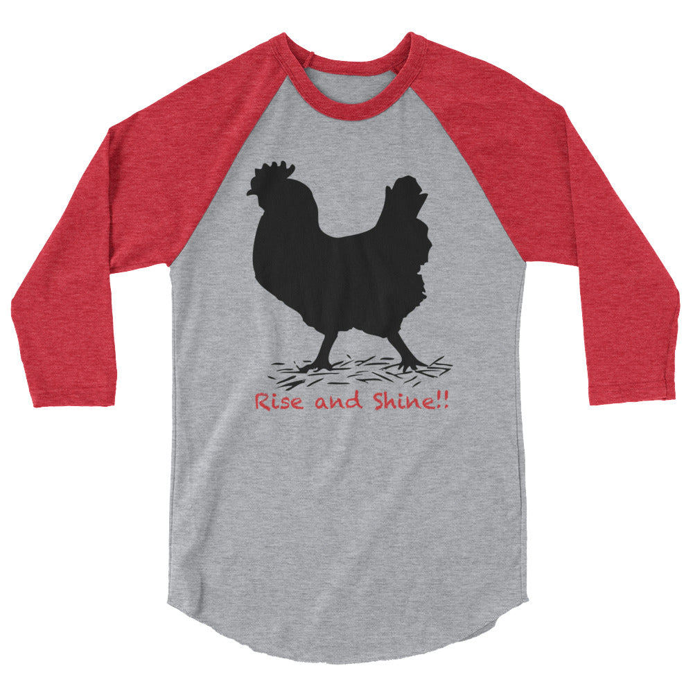 Rise and Shine raglan shirt