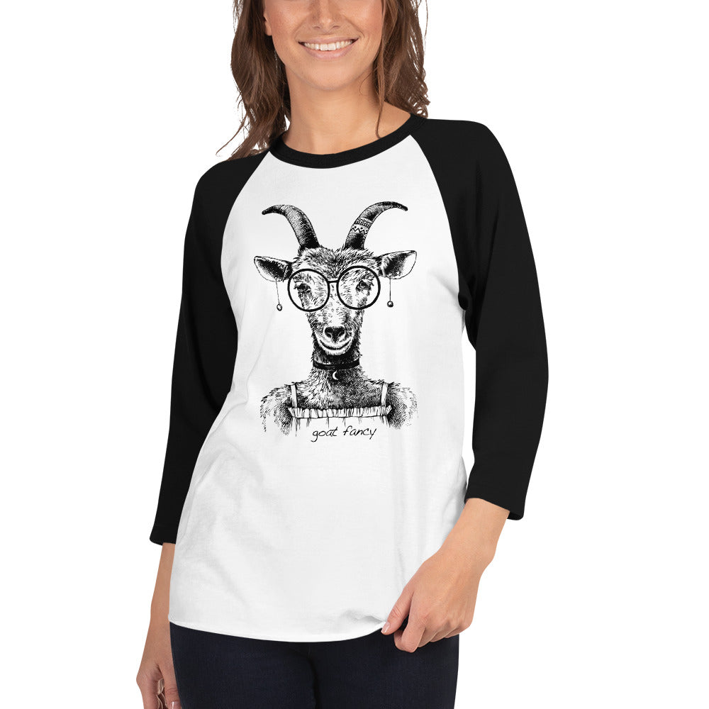 Goat Fancy Baseball Shirt