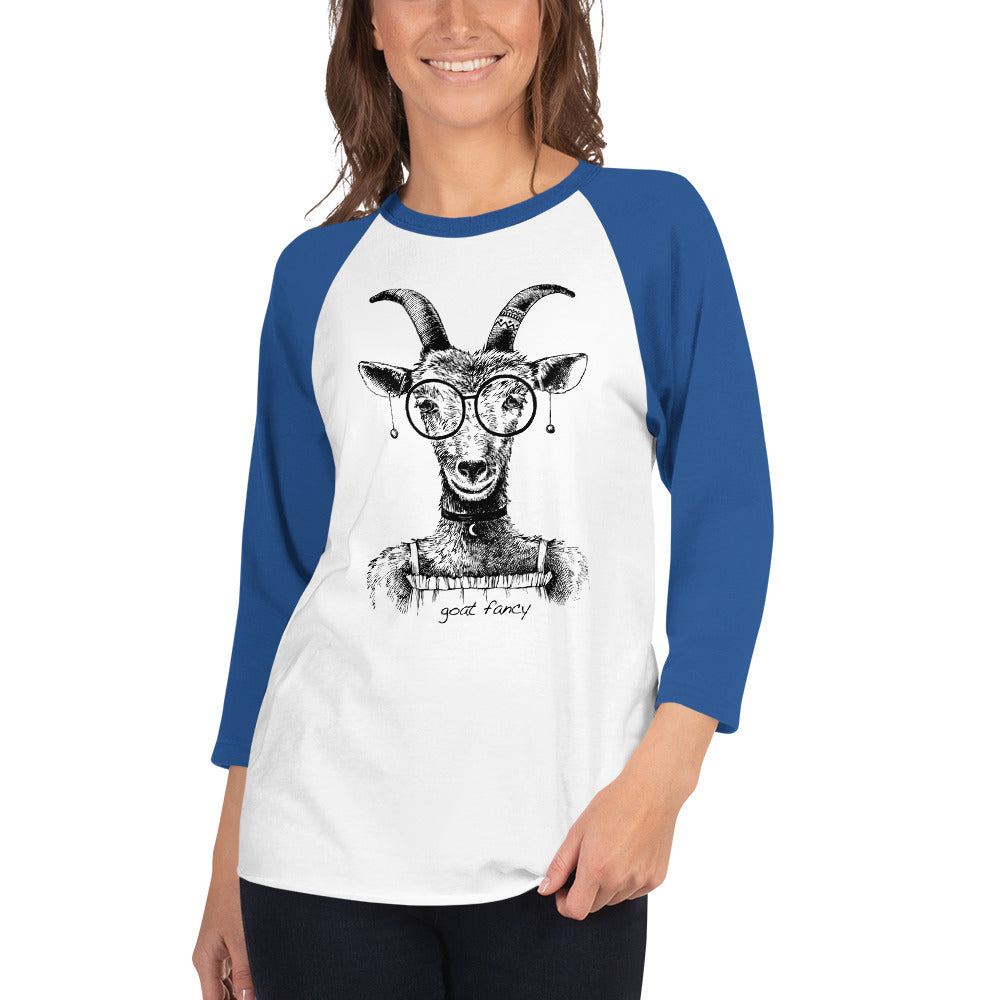 Goat Fancy Baseball Shirt