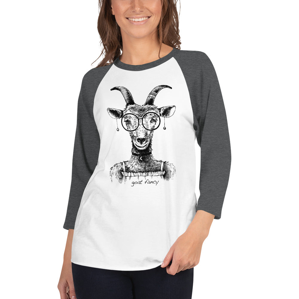 Goat Fancy Baseball Shirt
