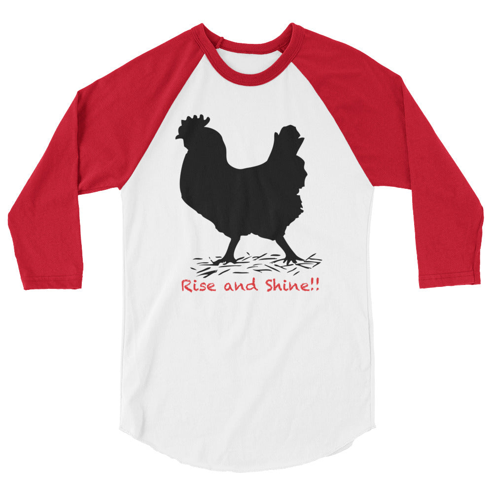 Rise and Shine raglan shirt