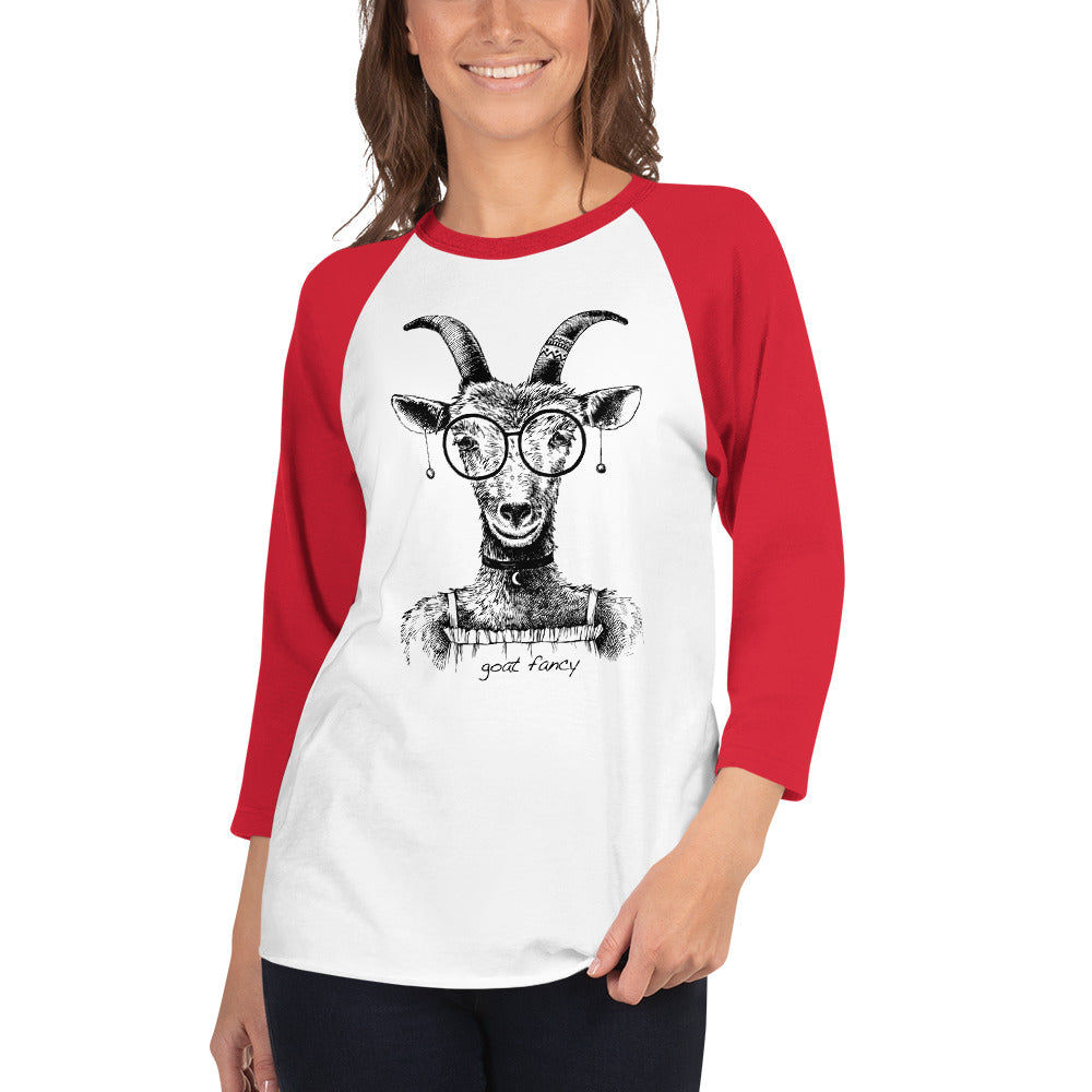 Goat Fancy Baseball Shirt