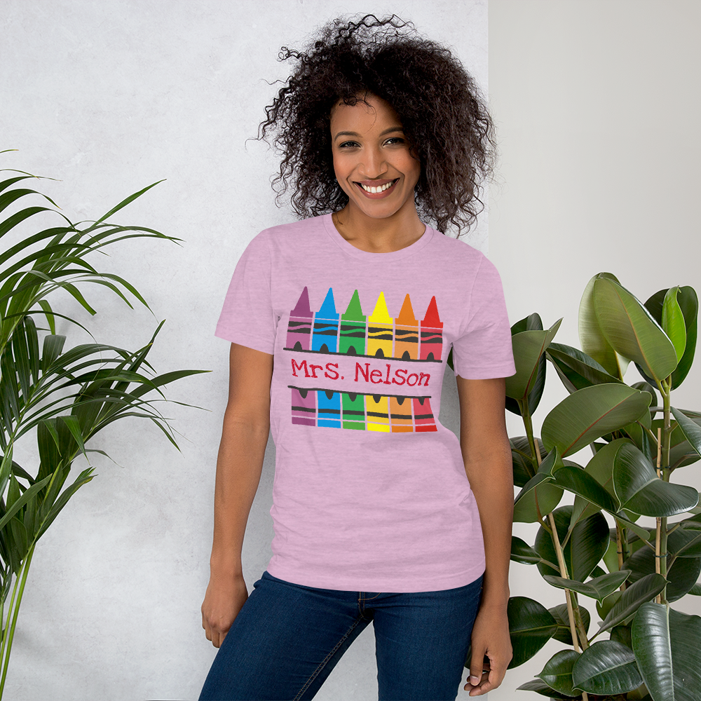 Personalized Crayon T-Shirt!