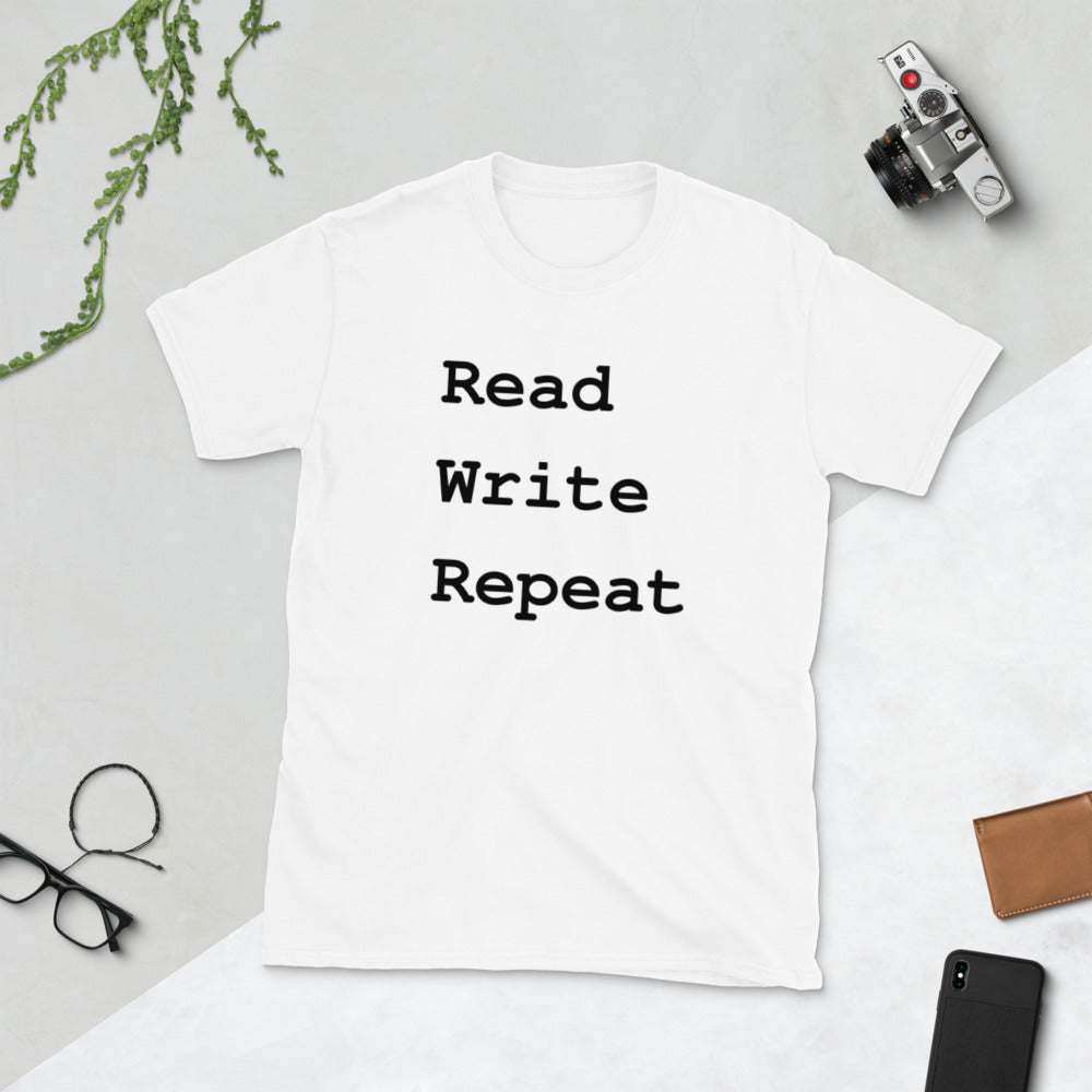 Read Write Repeat Unisex T-Shirt