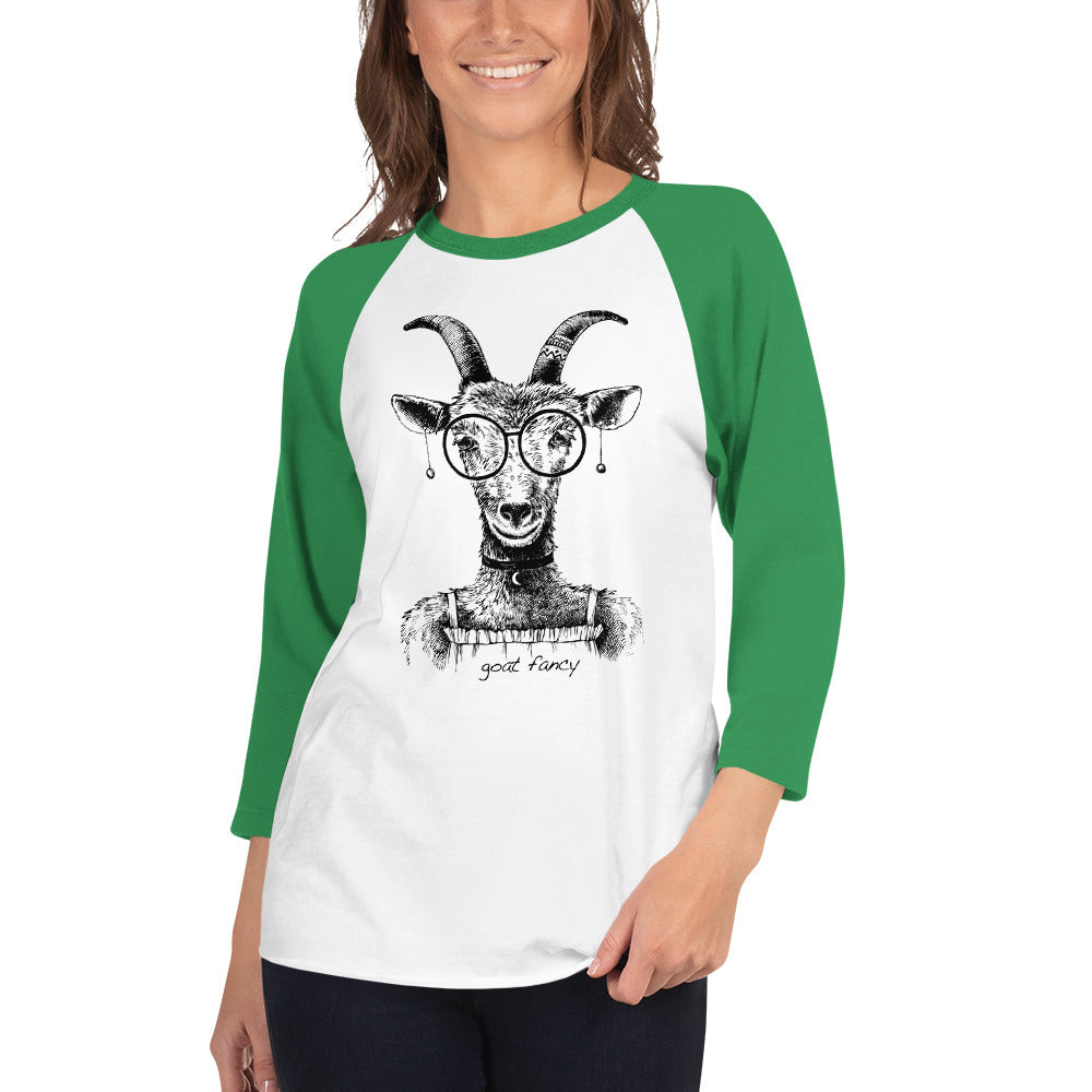 Goat Fancy Baseball Shirt
