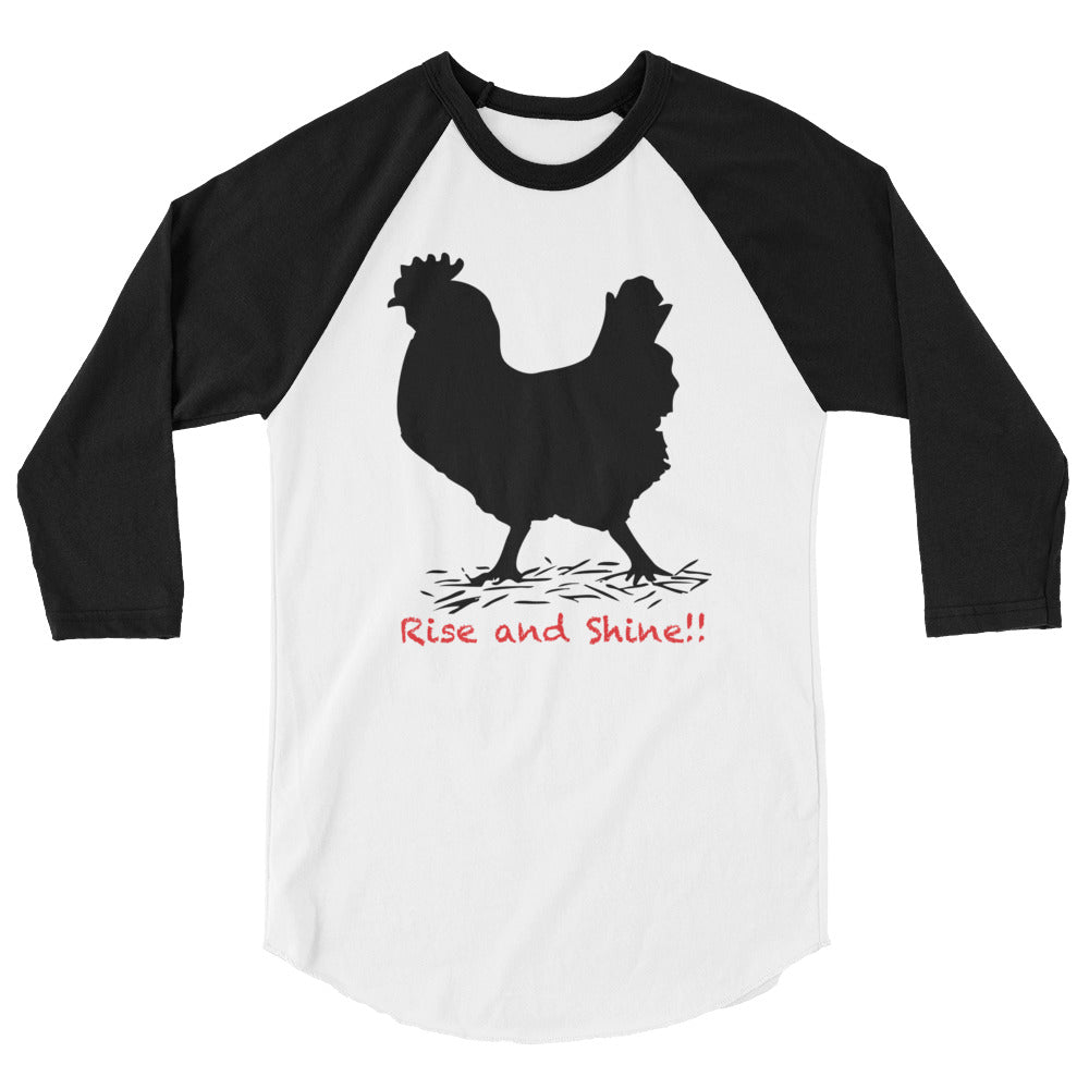 Rise and Shine raglan shirt