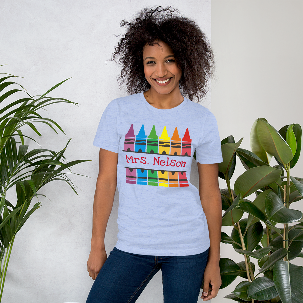 Personalized Crayon T-Shirt!