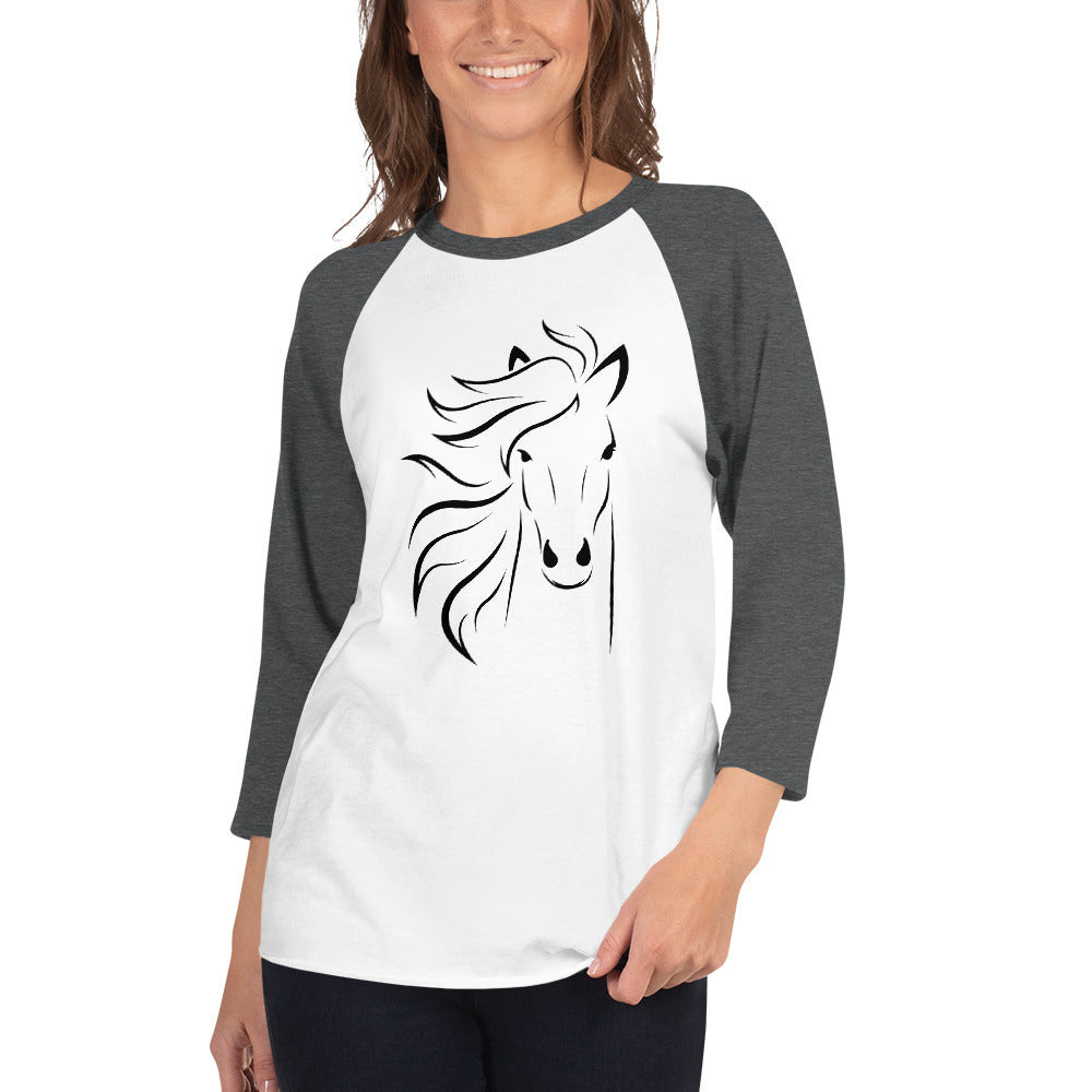 Wild Horse Baseball Shirt