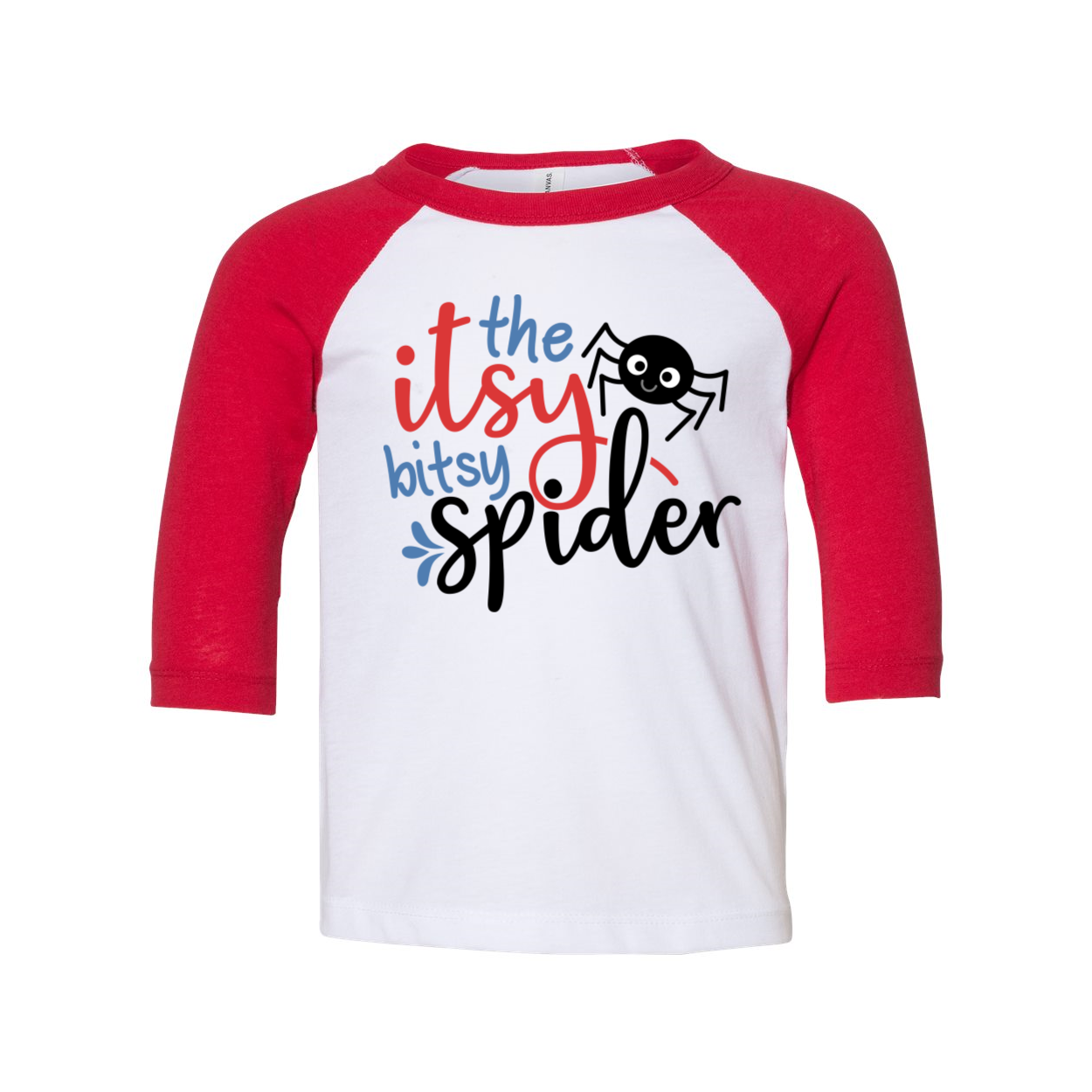 Itsy Bitsy Spider Toddler Baseball Tee