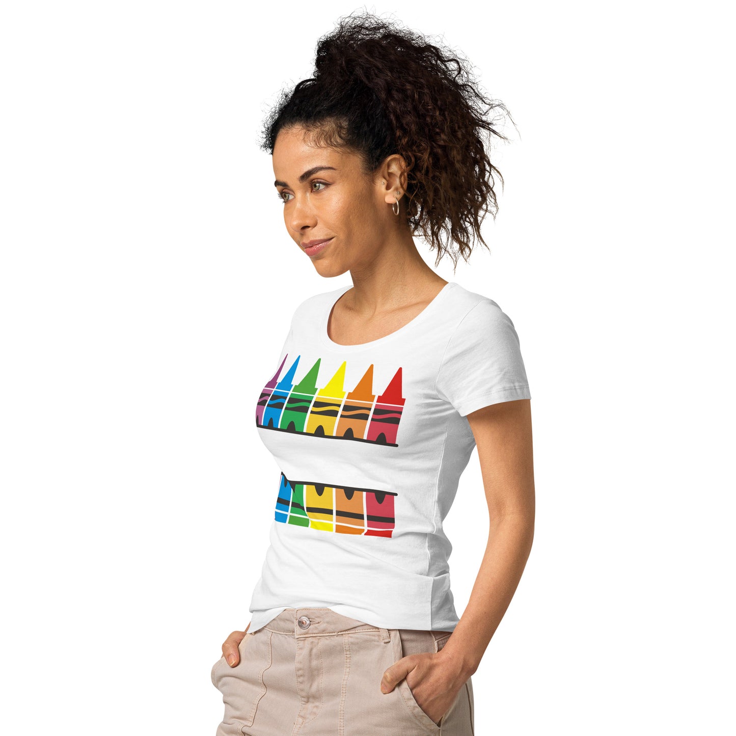 Women’s basic organic t-shirt