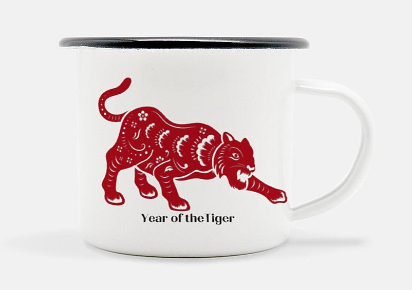 Personalized Year of the Tiger Chinese Zodiac Mug