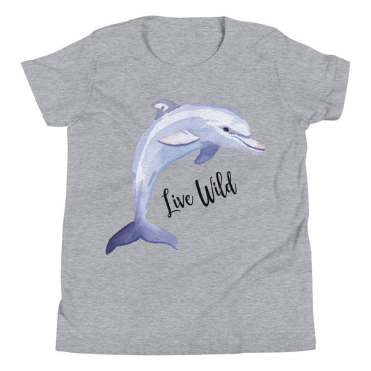 Live Wild: Dolphin Youth T-Shirt