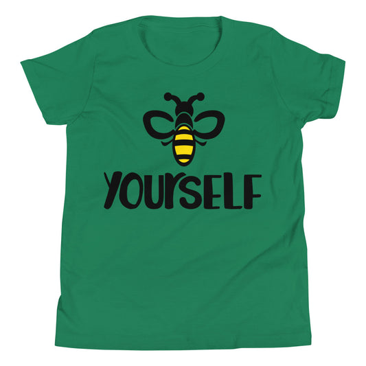 Bee Yourself Youth T-Shirt in 100% Cotton