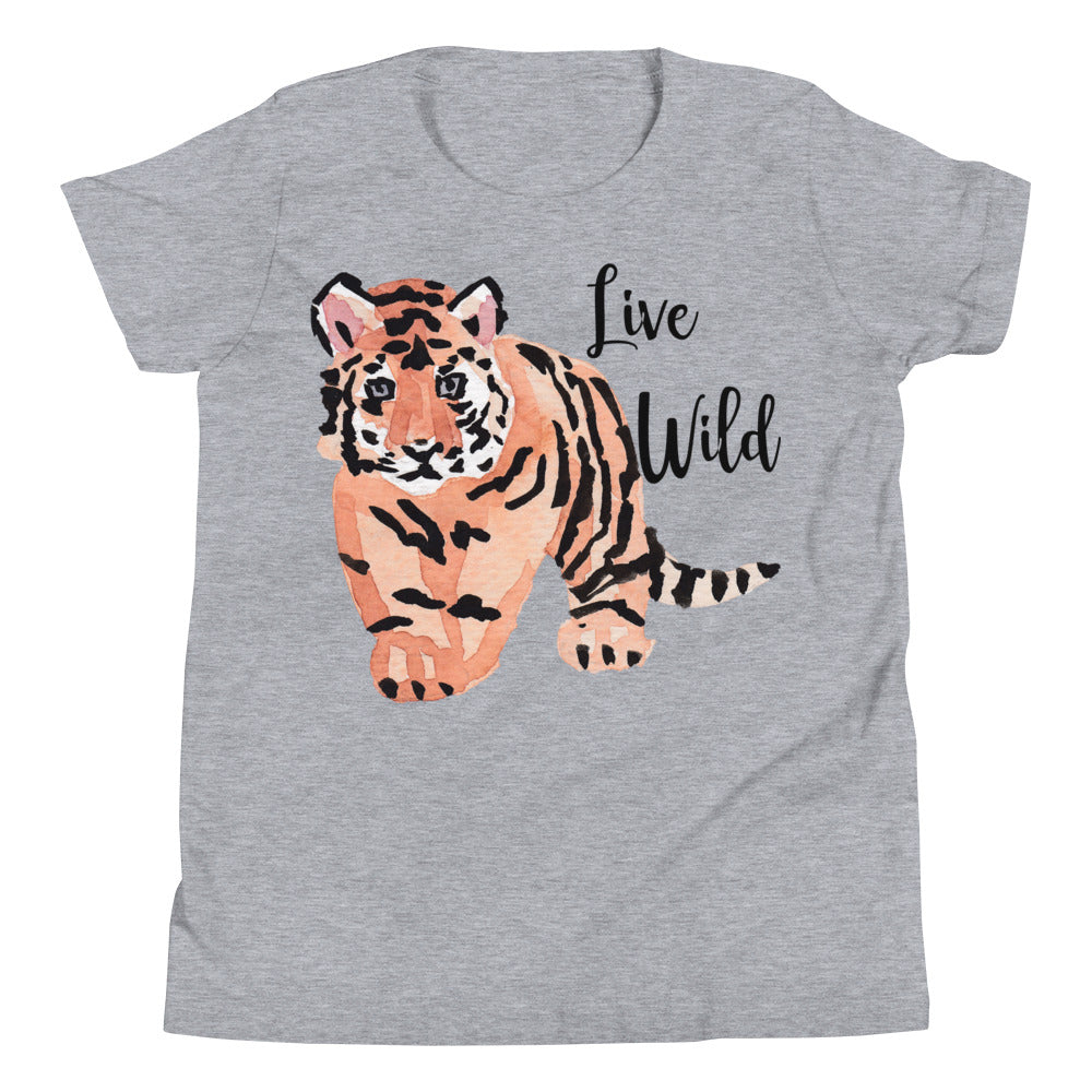 Live Wild: Tiger Cub Youth T-Shirt