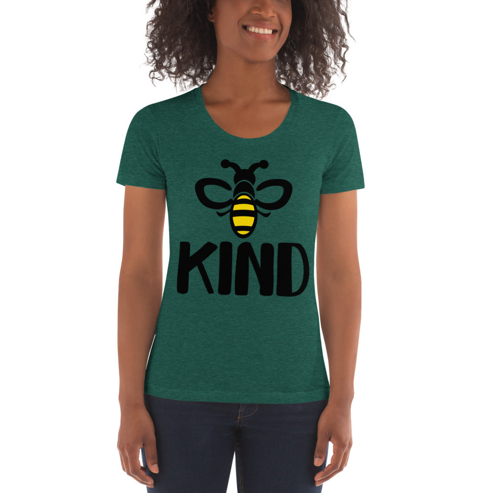 Bee Kind in Women's Crew Neck T-shirt