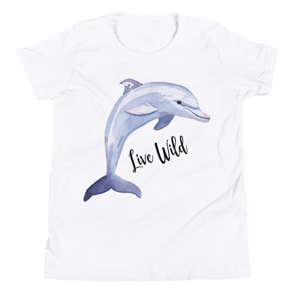 Live Wild: Dolphin Youth T-Shirt